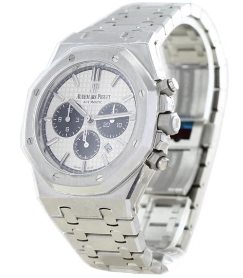 audemars piguet royal oak chronograph white